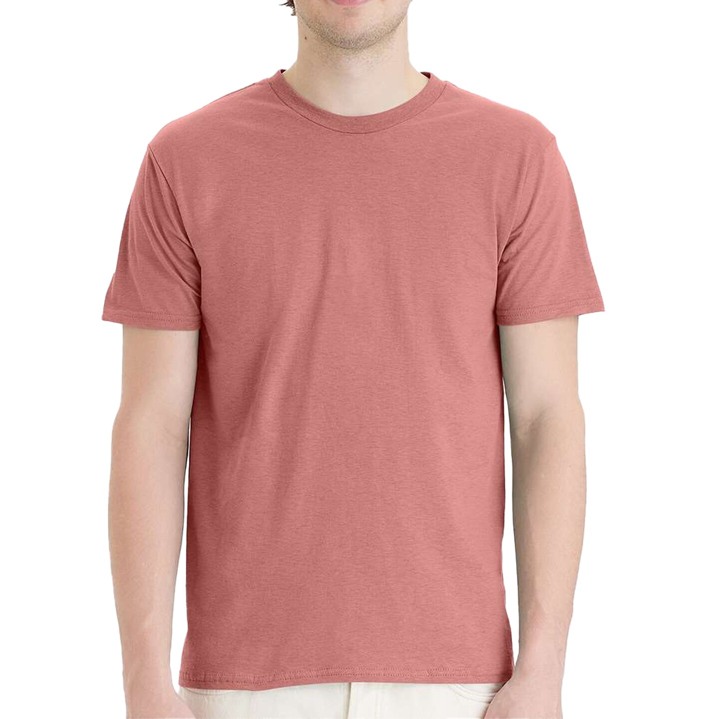 Hanes Perfect-T Blank T-Shirt, Crewneck Short Sleeve Basic Plain Tee