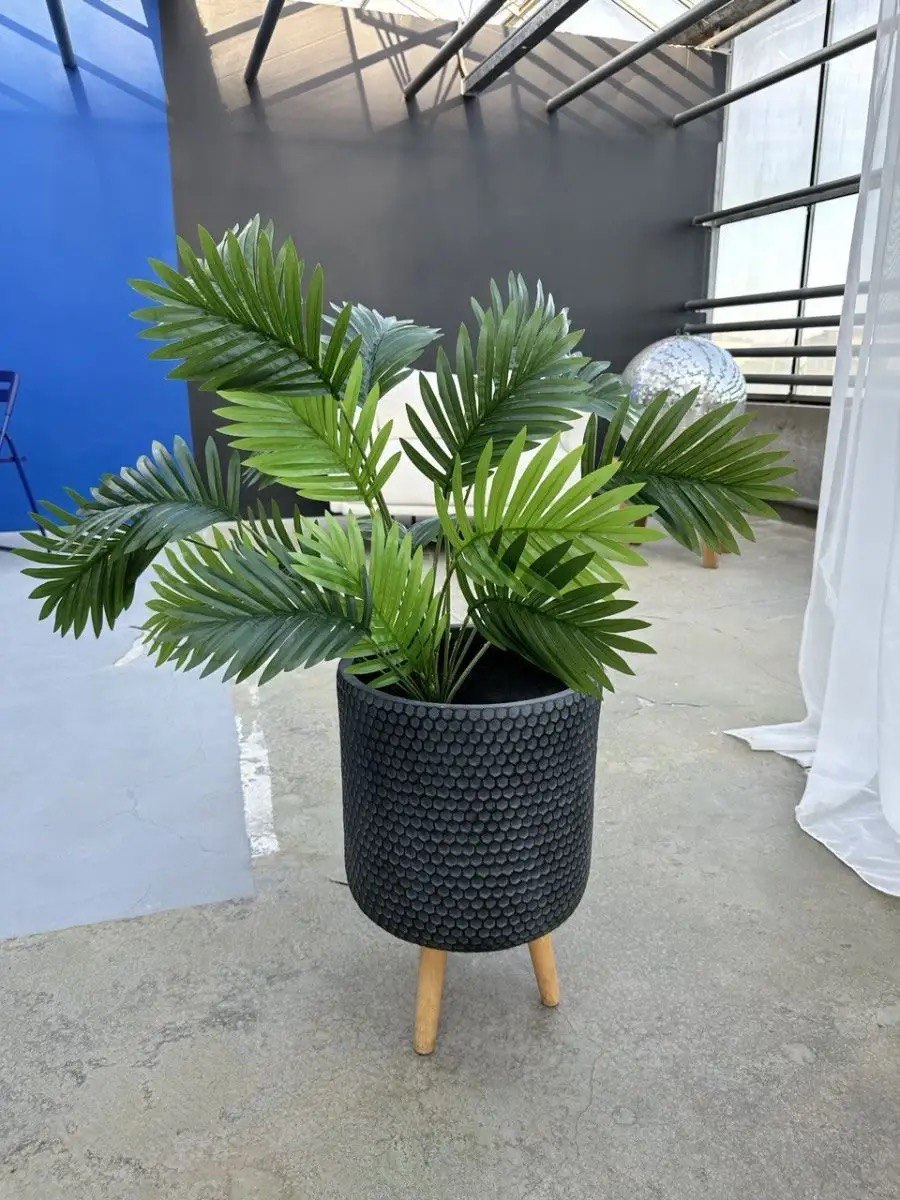 Artificial Palm Tree Fake Tropical Plant Tropical Palm Leaf Bush