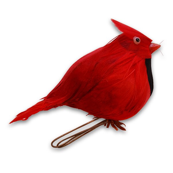 Feathered Bird Accent Decor 3&#x22;