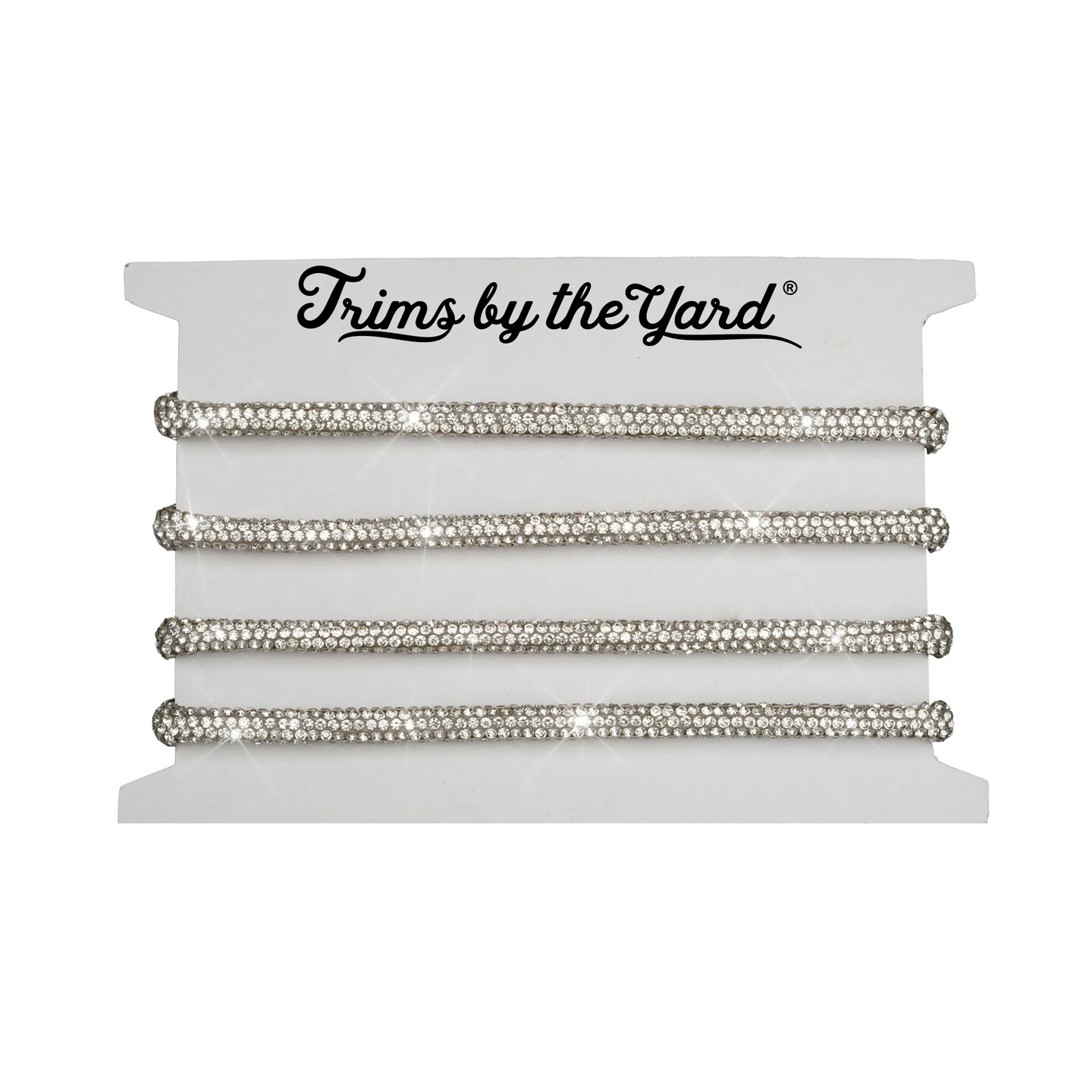Moira 1/4&#x22; Rhinestone Cord Trim