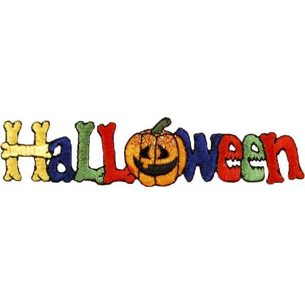 Halloween Iron-on Applique/Patch