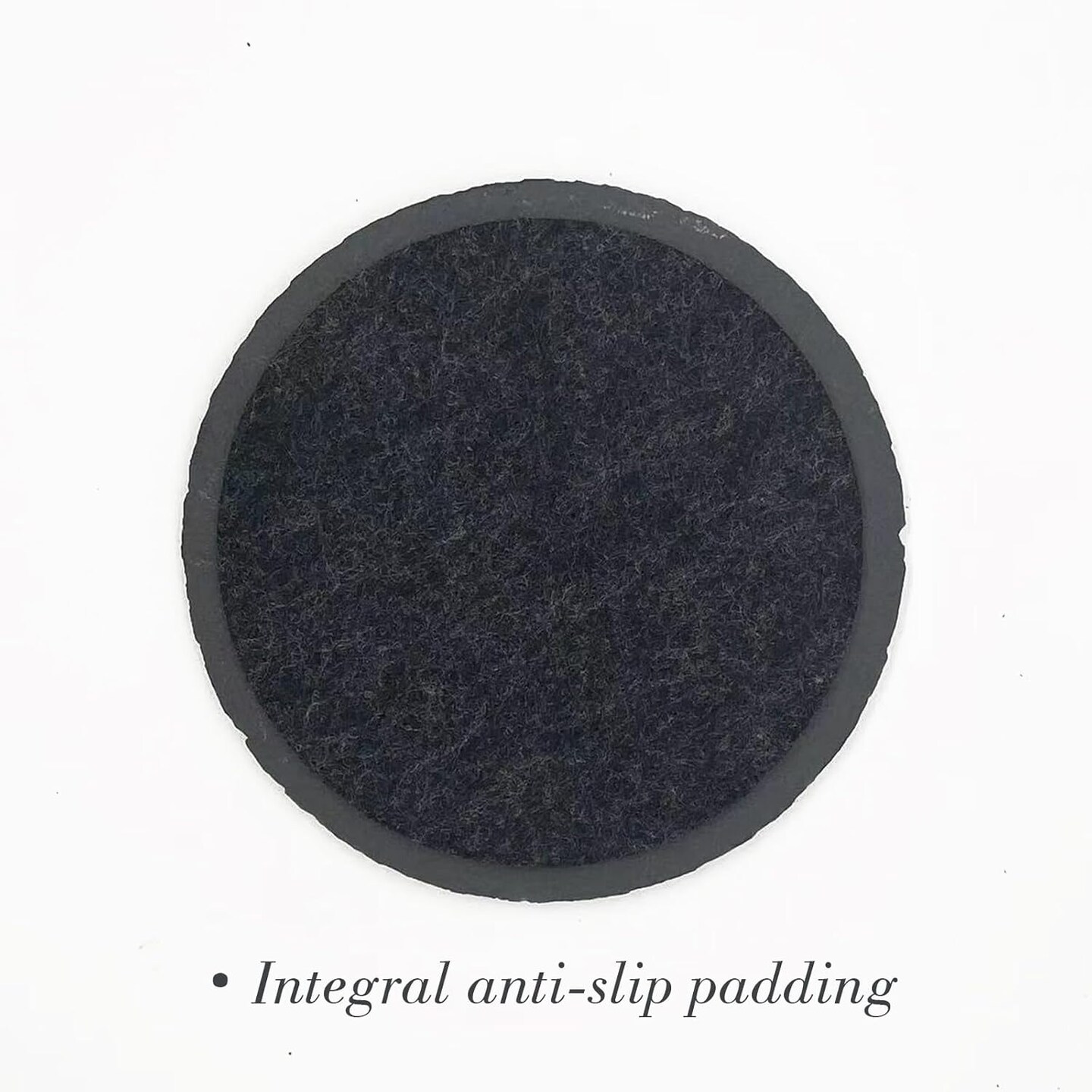 24 Pack 4 inch Slate Coasters,12 Round Pieces + 12 Square Pieces