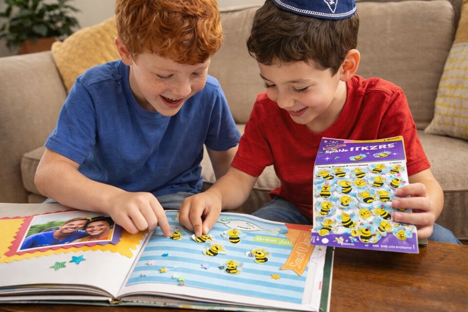 Buzzing Bumblebees Sparkle Stickers® – 72 Count, Fun Reward & Craft Stickers