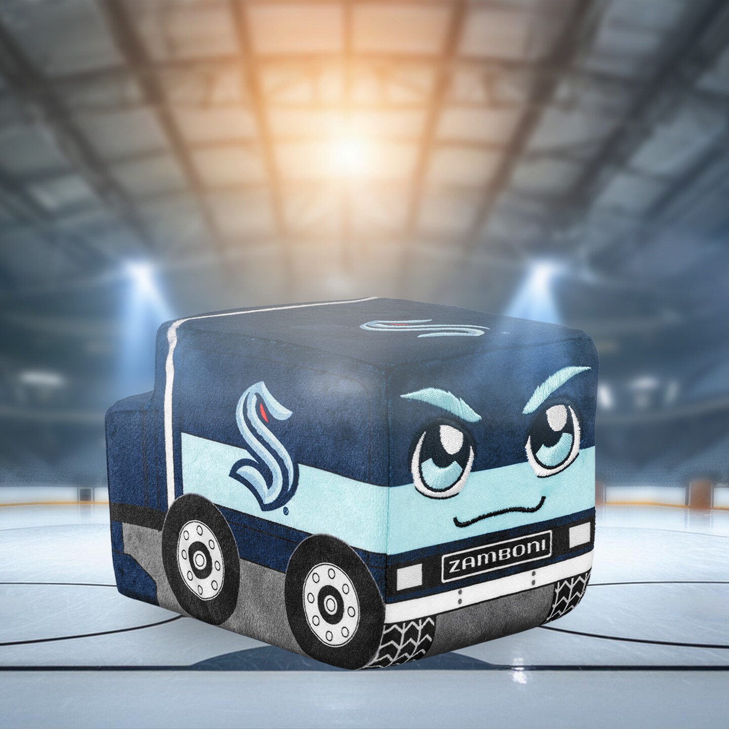 Bleacher Creatures Seattle Kraken Zamboni 7&#x22; Kuricha Plush