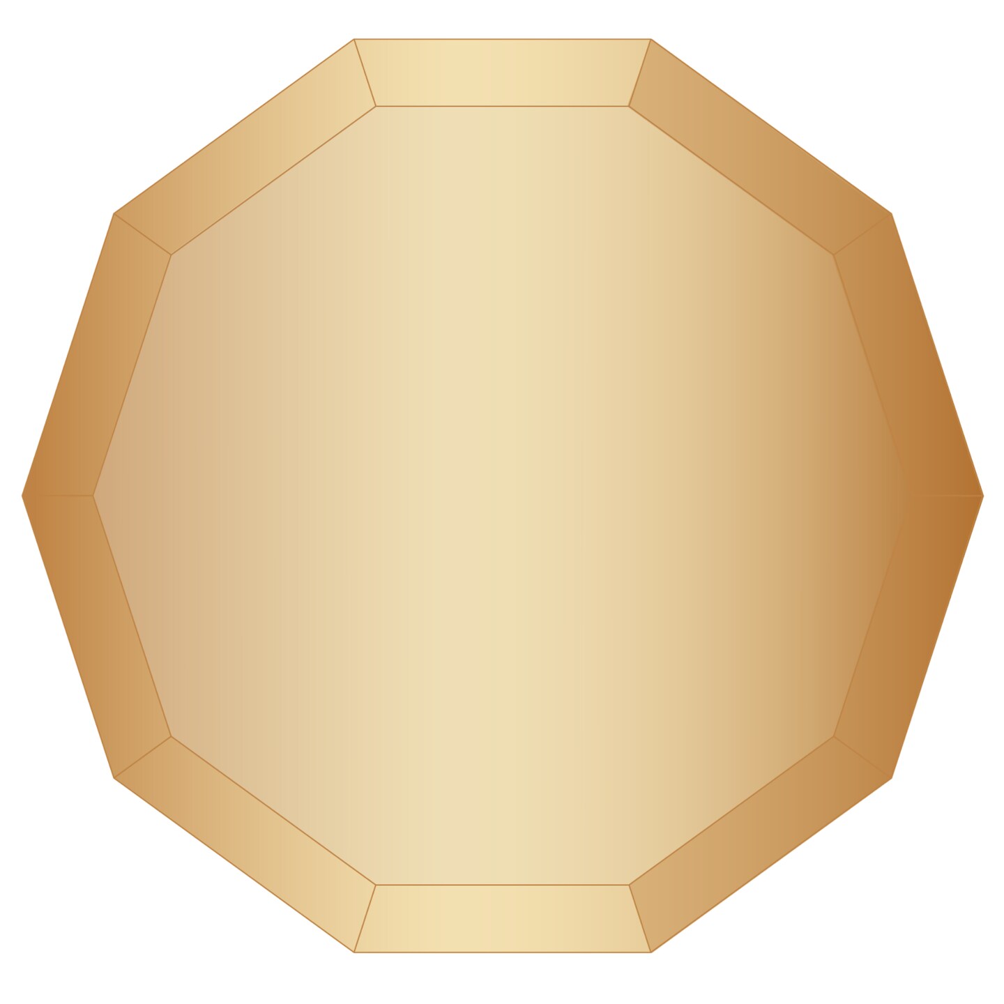 GOLD PREMIUM DINNER PLATES