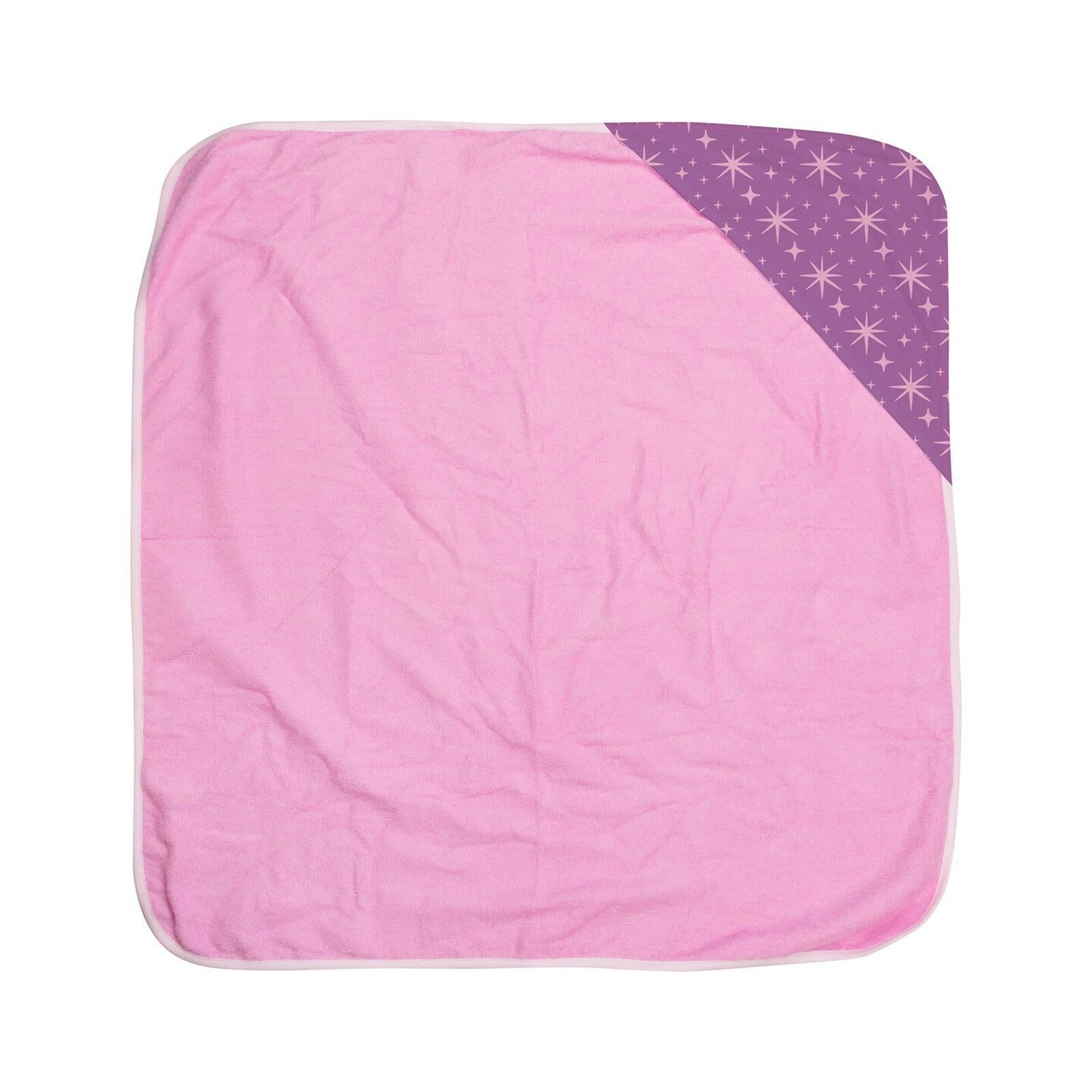 Pink Sublimation Hooded Towels - 2 Pack