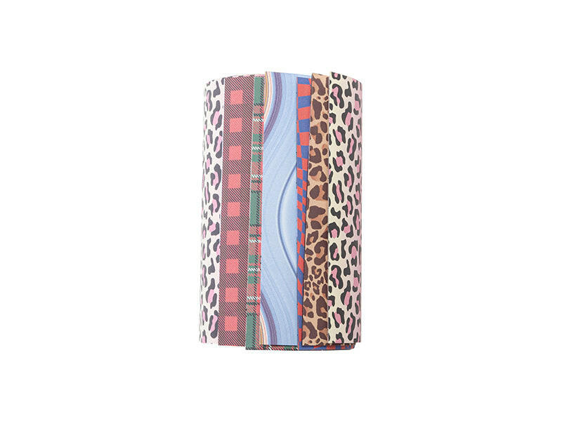 4.5&#x22; x 12&#x22; Assorted Sublimation Transfer Sheets II - 6 Pack