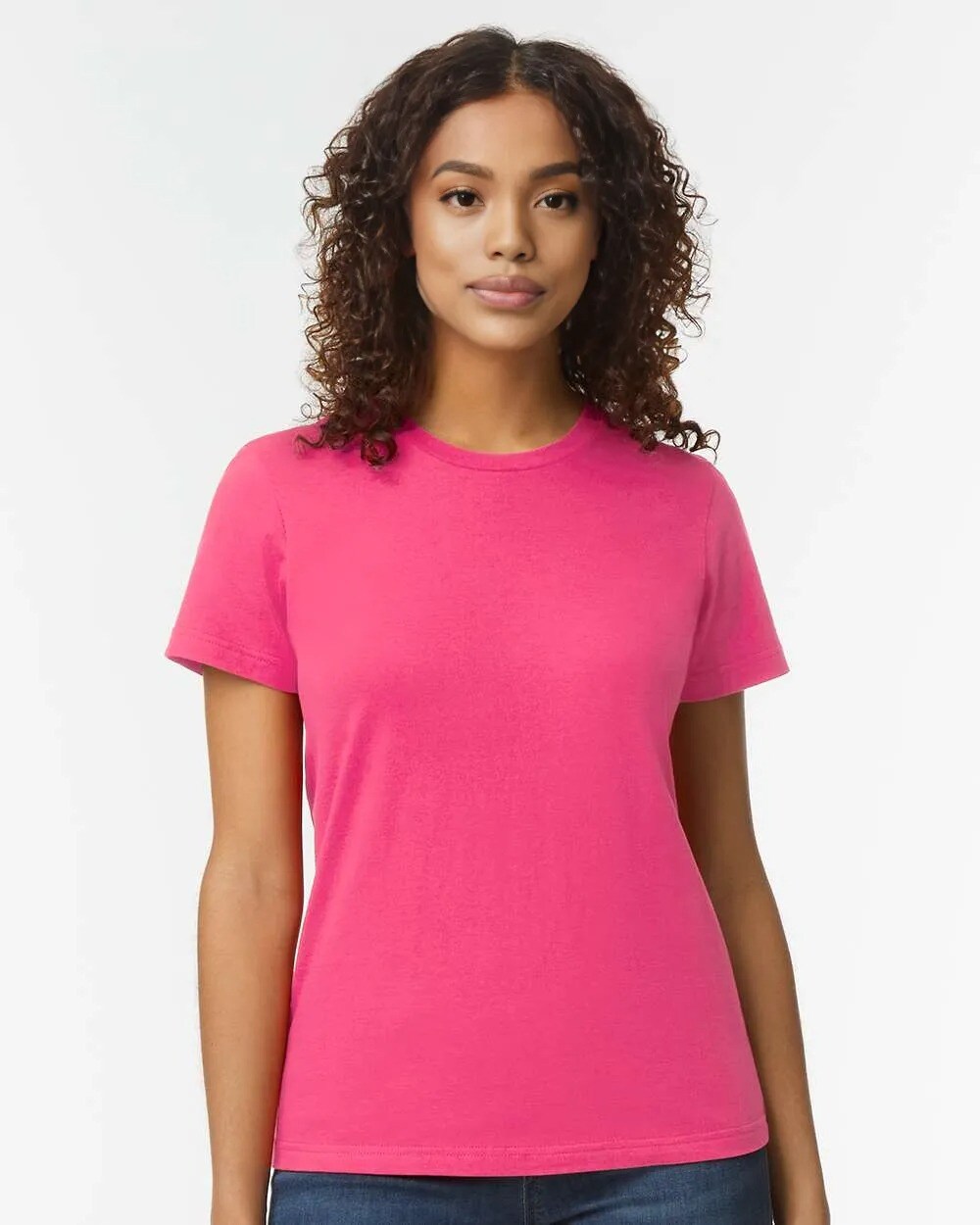 Gildan&#xAE; Women&#x27;s Midweight Short Sleeve Crewneck T-Shirt