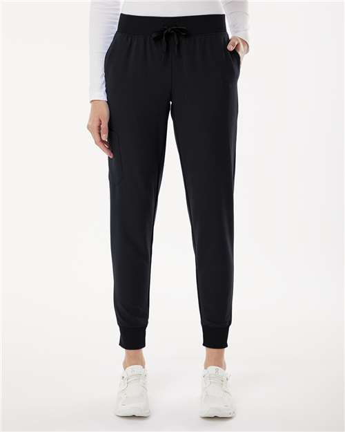 Women&#x2019;s Scrub Joggers with Knit Waistband Soft, Flexible and Professional Fit