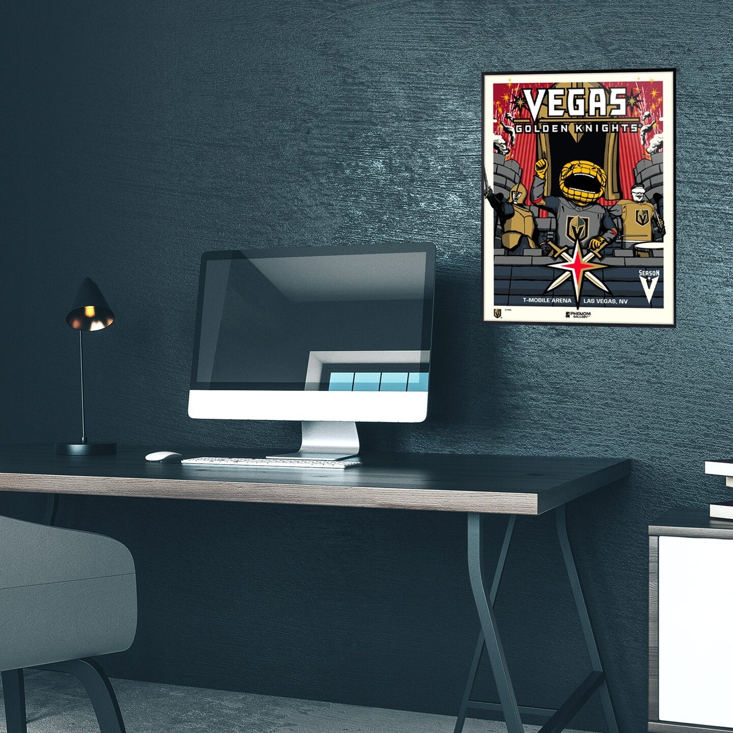 Phenom Gallery Vegas Golden Knights 5th Anniversary Fan Appreciation Print Serigraph
