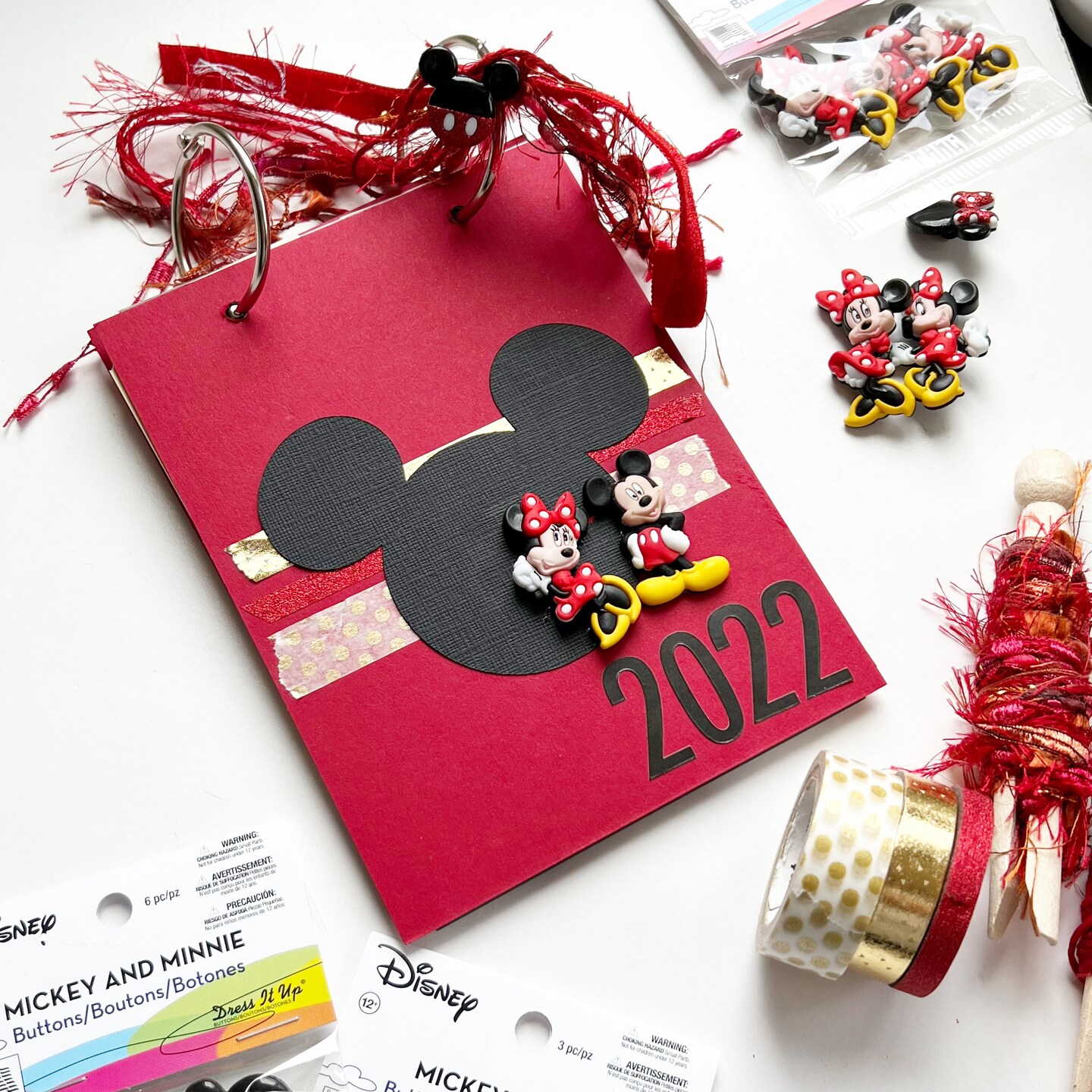Dress It Up Button Shop Disney Minnie Mouse