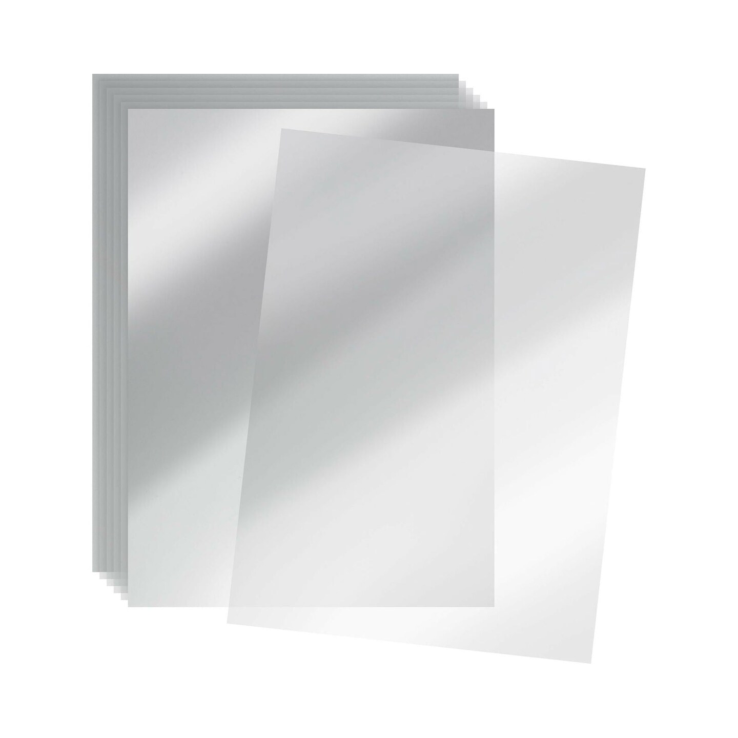 Craft Express 3D Printing Film &#x2013; 8.5&#x22; x 11&#x22; (50 Pack) for UV DTF &#x26; Sublimation