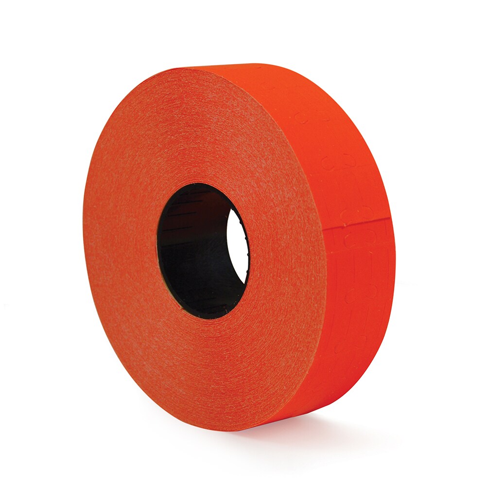 Garvey Price Marking Coding Labels for the Monarch 1131 1-Line Labeler, Red, 2500 Labels/Roll, 1 Roll/Pack