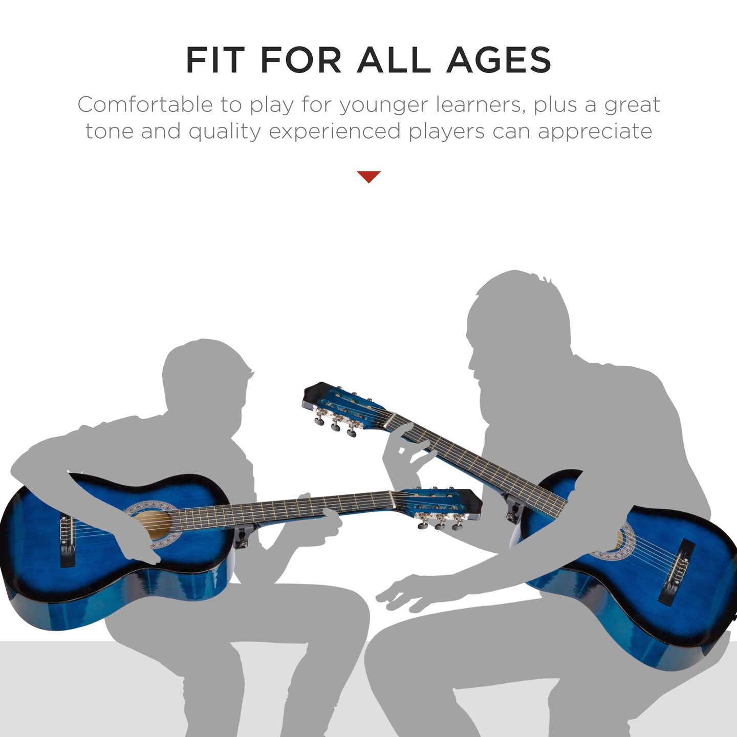 Best Choice Products 38in Beginner Acoustic Guitar Starter Kit w/ Gig Bag, Strap, Strings