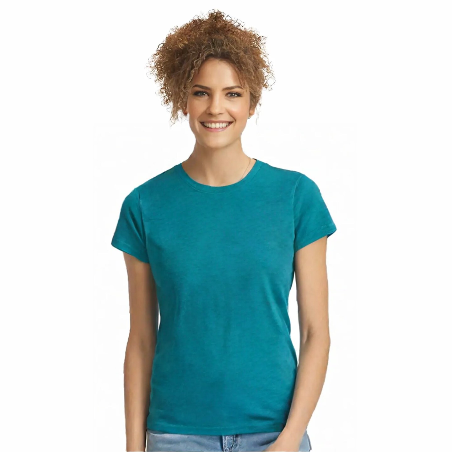 Gildan Softstyle Women’s Short Sleeve T-Shirt for Summer Outfits & Custom Printing Blank Cotton Tee