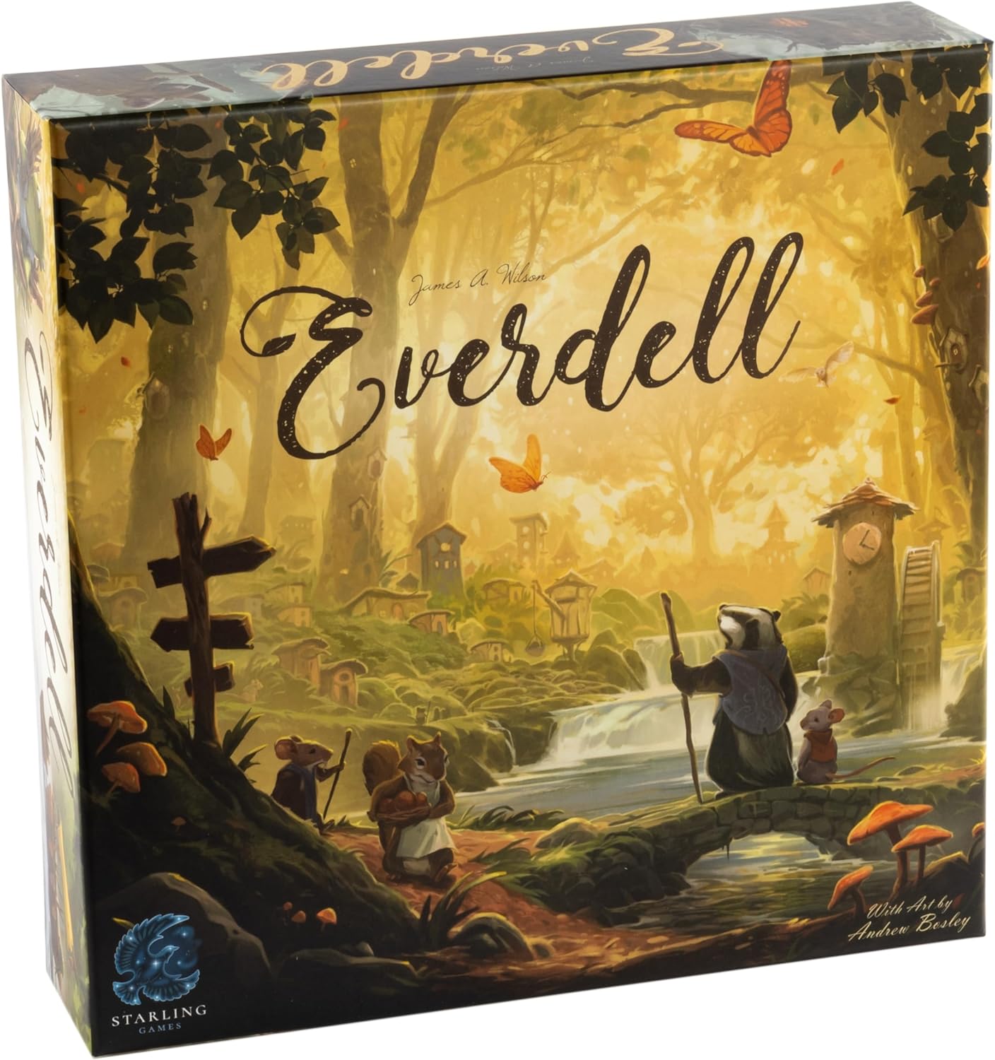 Everdell Standard Edition by Starling Games - 1-4 Player Game Where You Build a Woodland City Full of Adorable Critters
