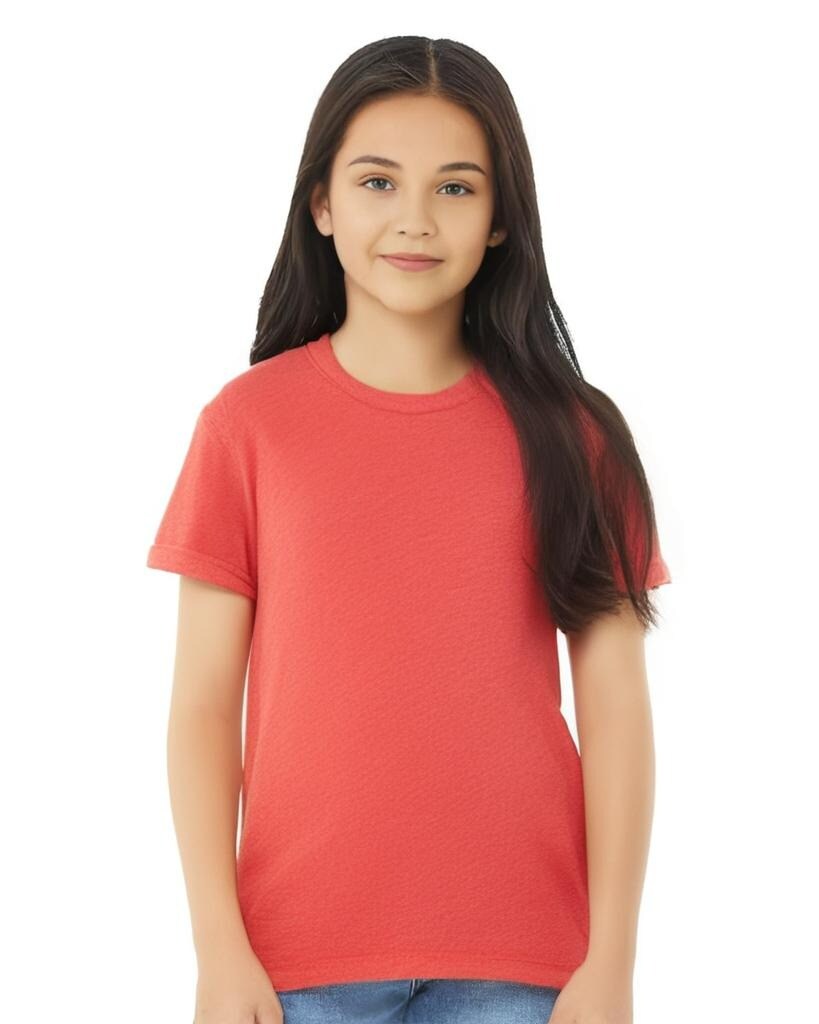 BELLA + CANVAS® Triblend Crew Neck Short Sleeve Tee Shirt For Youth - 3413Y