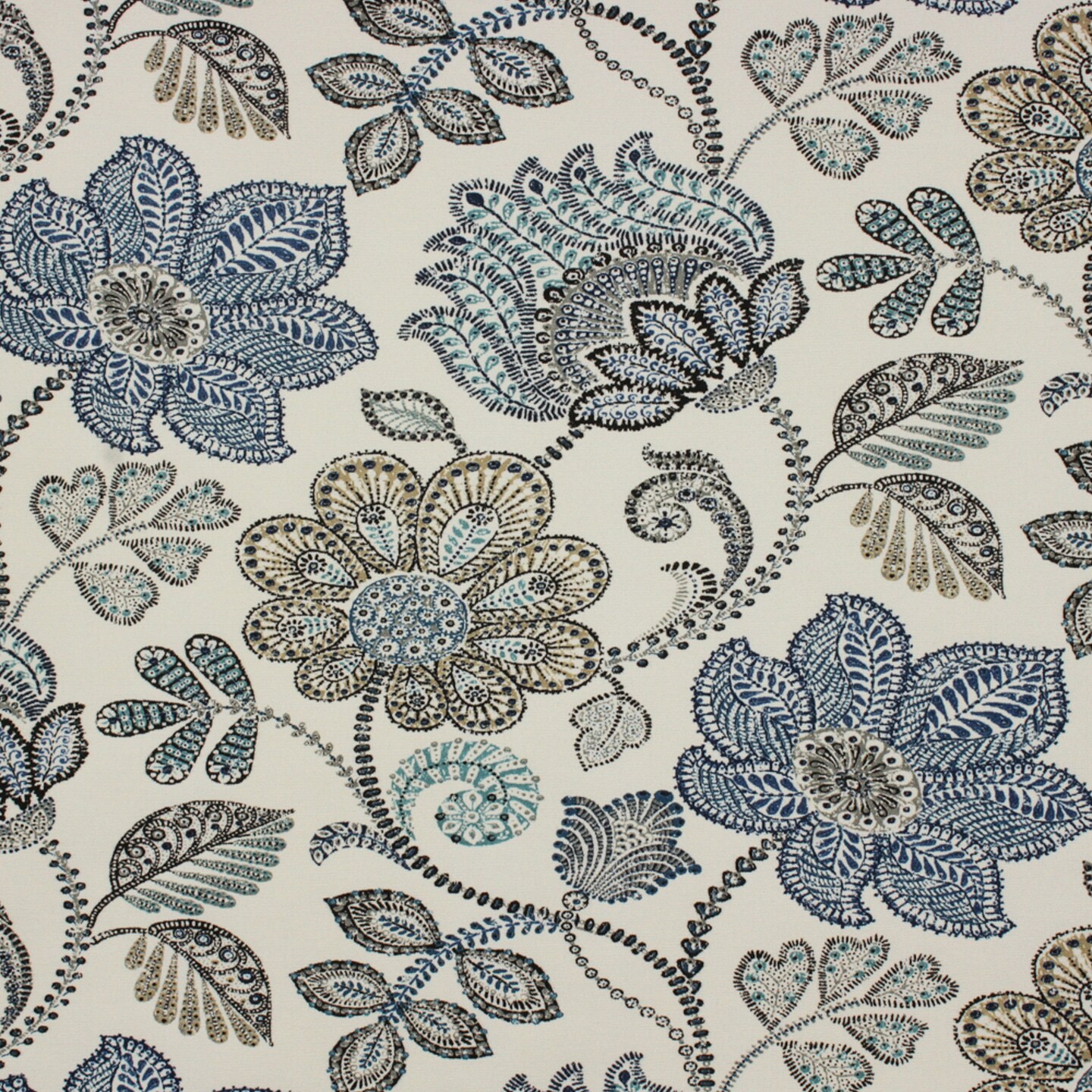 Richloom Solarium BUSAN DENIM - Outdoor/Indoor Fabric-UV, Tear, and Stain Resistant. Water Repellent (List Price Is Per Yard)