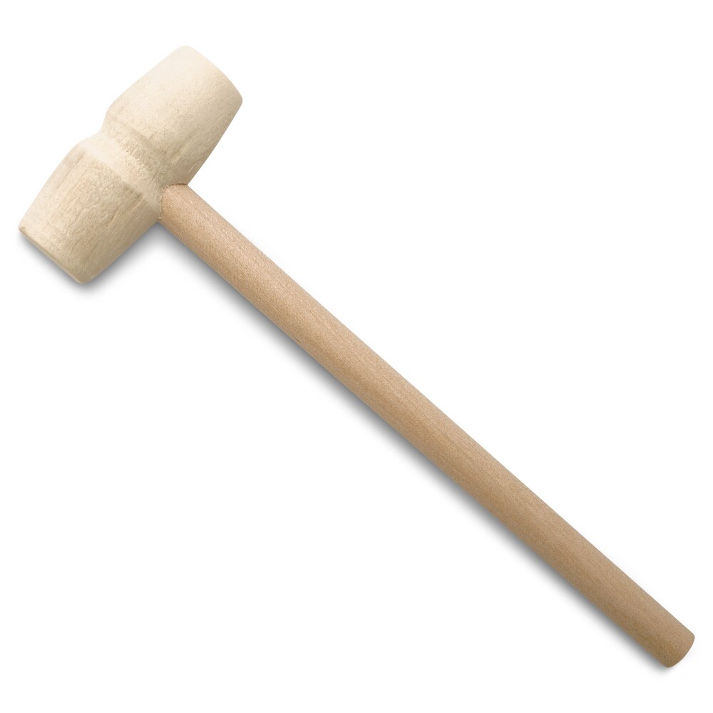 Mini Wooden Hammer for Chocolate, Breakable Heart, Wood Crab Mallets, 5 1/2 Inch Wooden Mallet, Mini Mallet, Small Wooden Hammer, Crafts and Party Props