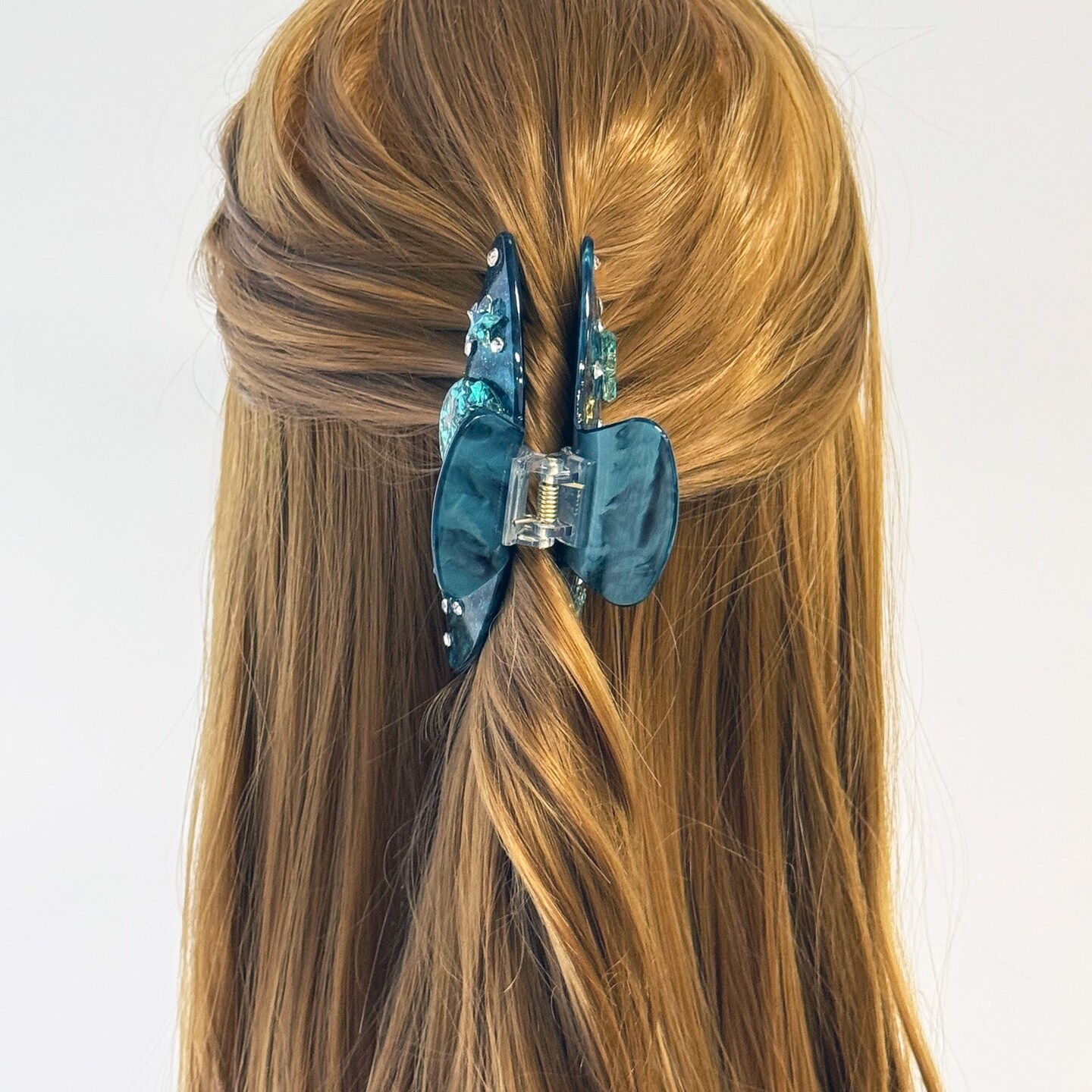 Wrapables Shimmering Rhinestone Hair Claw Clip for Women, Hair Accessories for Women, Starry