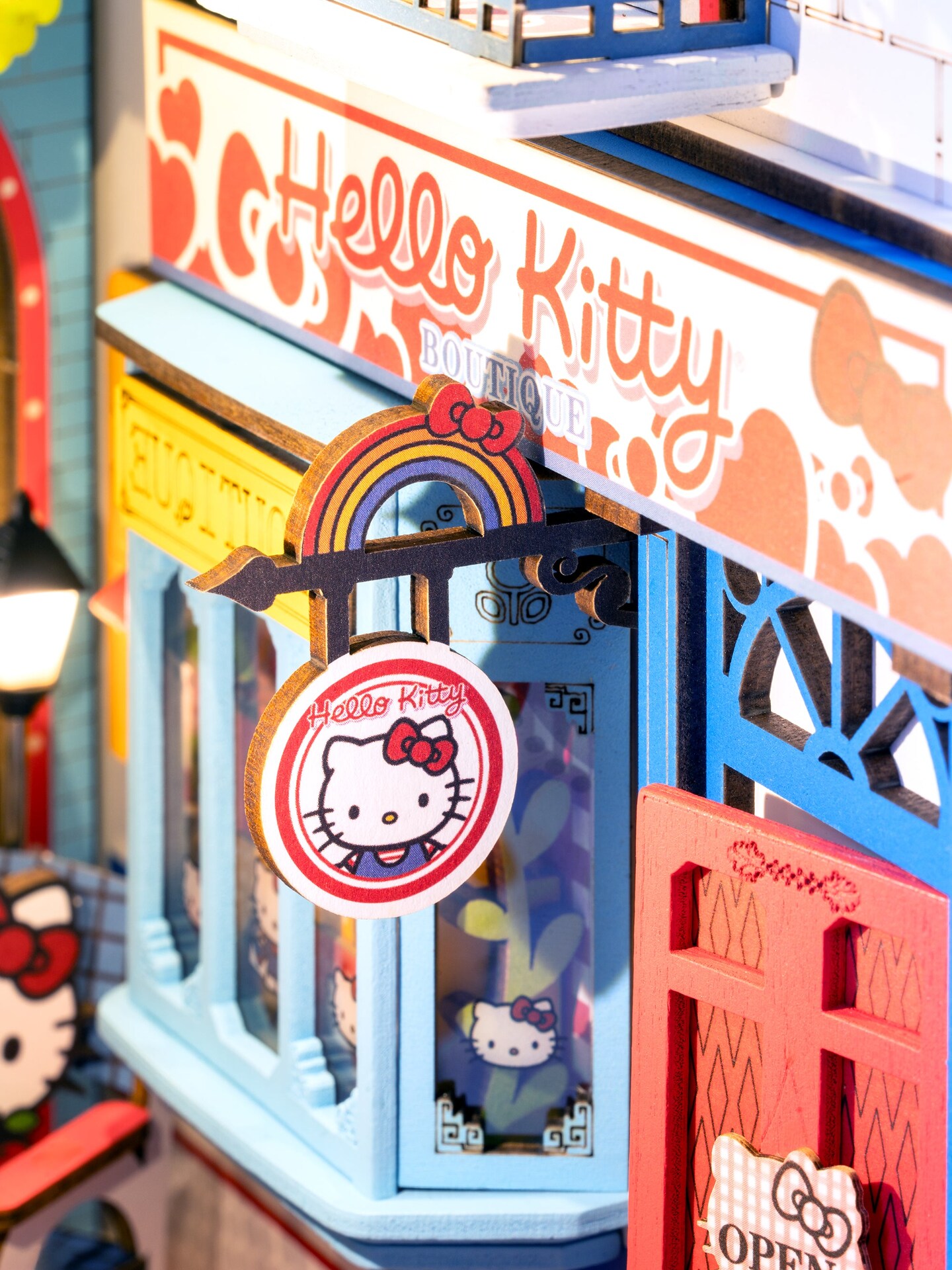 DIY Miniature Book Nook Kit | Hello Kitty&#xAE; Town Square