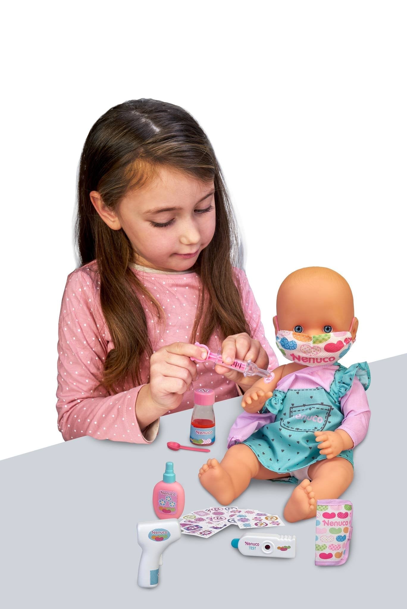 Nenuco Are You Sick? Baby Doll Play Set