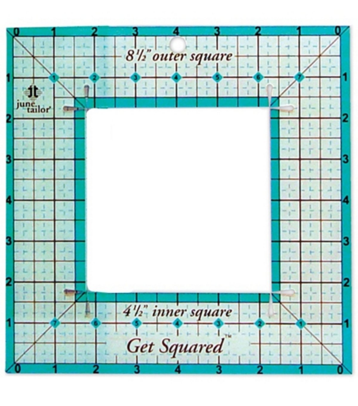 June Tailor Get Squared 8 1/2&#x27;&#x27; Outer 4 1/2&#x27;&#x27; Inner