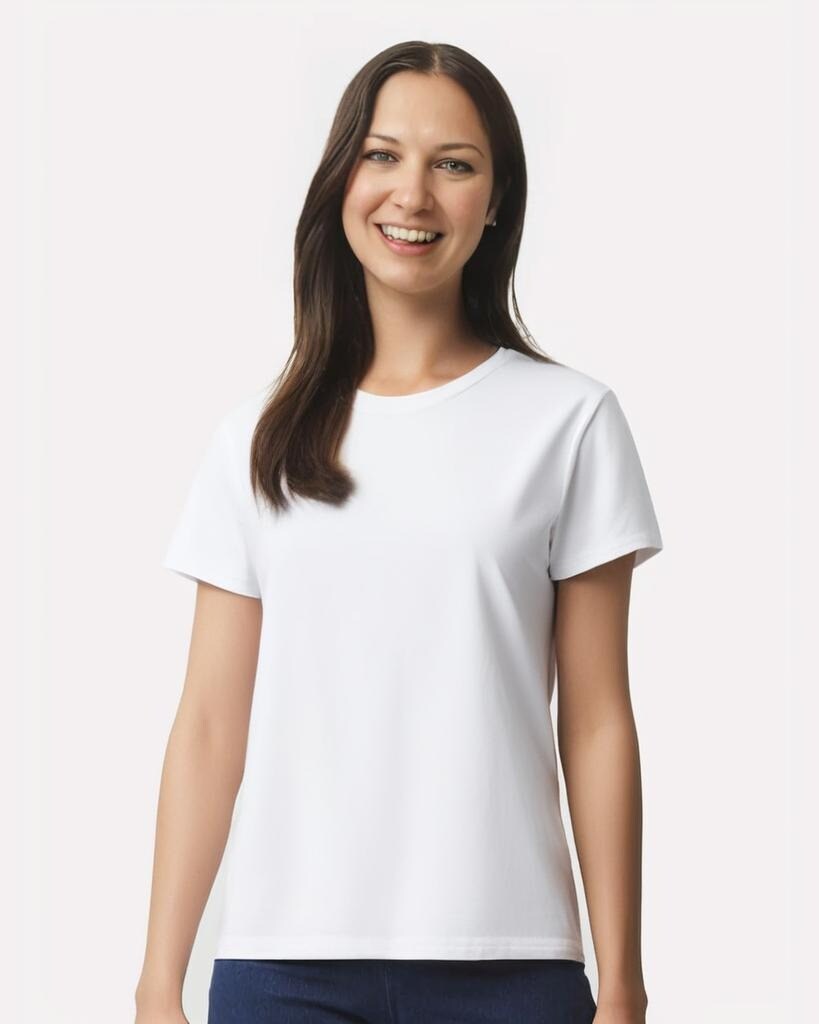 Gildan&#xAE; Ultra Cotton Women&#x2019;s Crewneck Short Sleeve T-Shirt