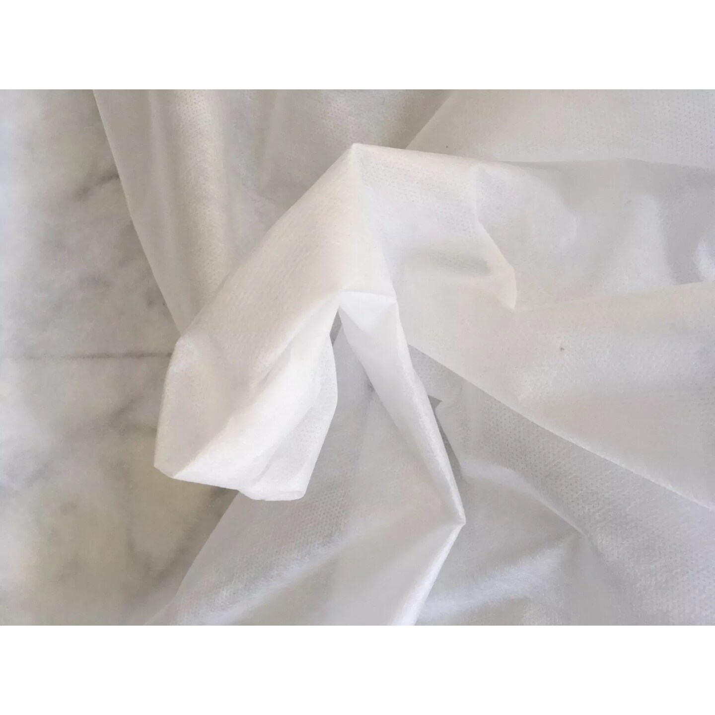 Kitcheniva Non Woven Interfacing White Black Polypropylene Mesh Upholstery Fabric By Yard