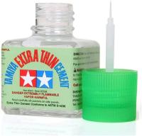 Tamiya 87038 Extra Thin Cement Glue Fine Tip 40ml (3 Pack)