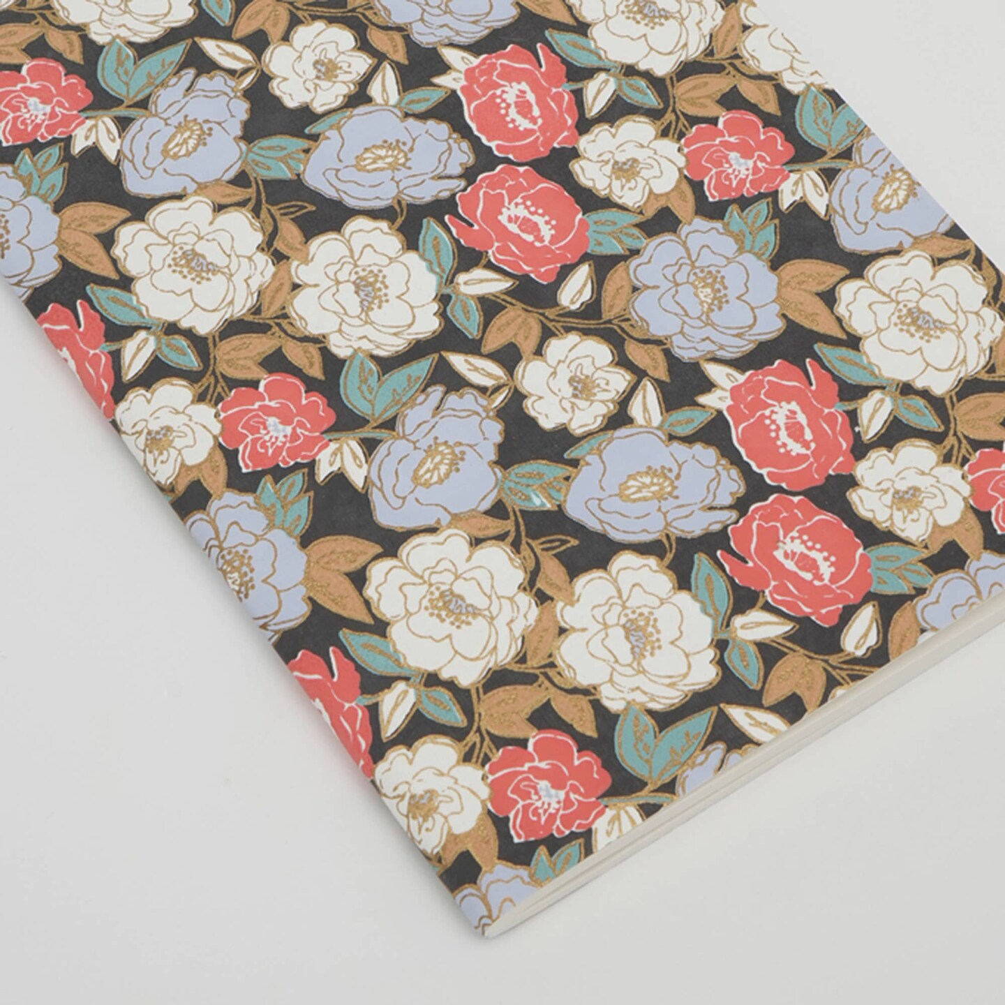 Floral Eco-Friendly Notebook - Pack of 6, 7 X 10 Inch
