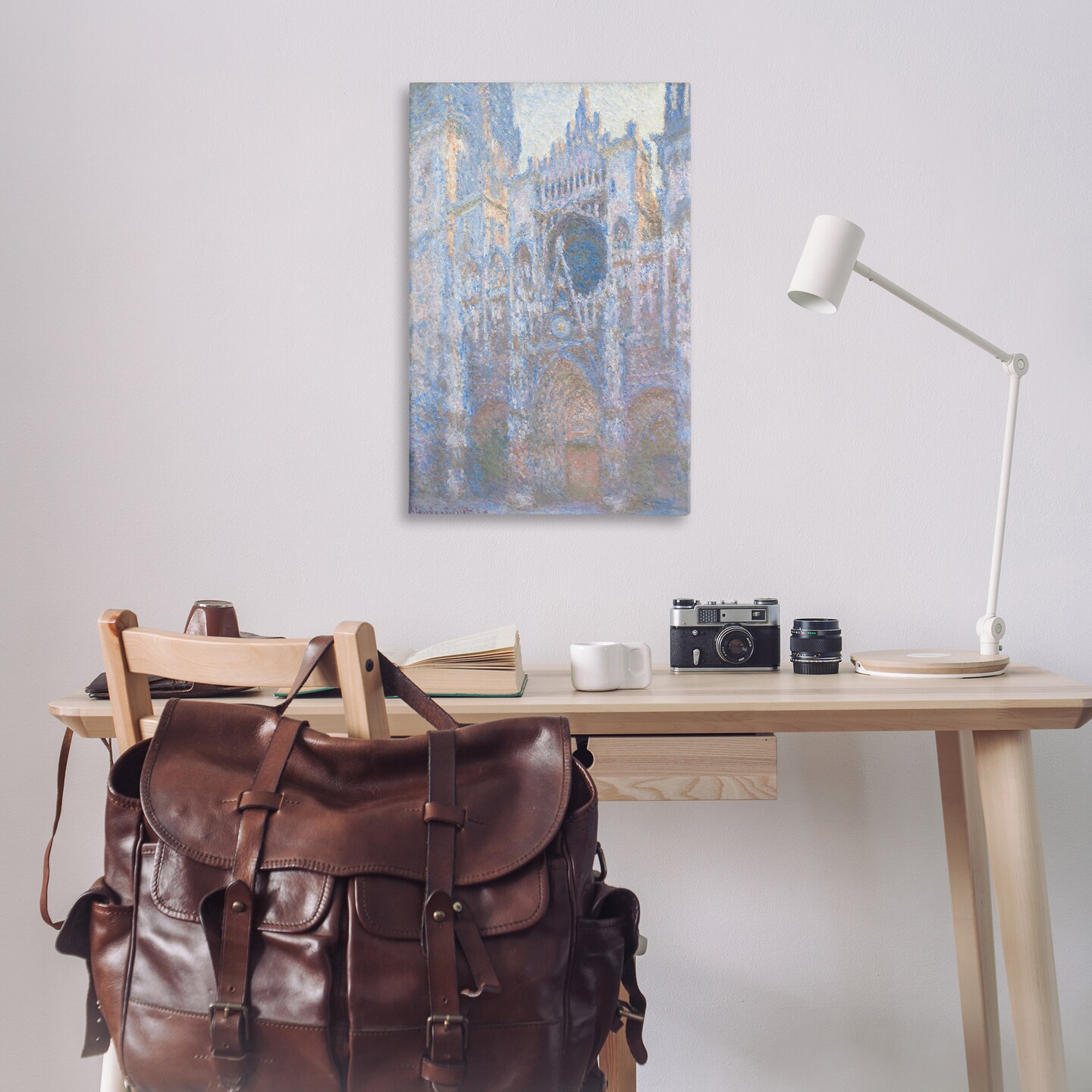 Stupell Industries Classical Cathedral Façade Canvas Wall Art Design by one1000paintings