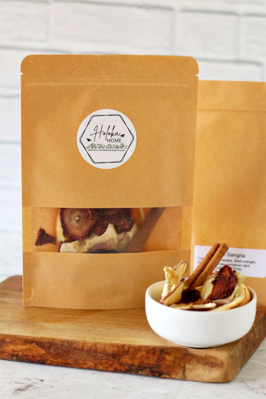 Red Sangria Simmer Pot Kit - Simmering Stovetop Potpourri - Apple