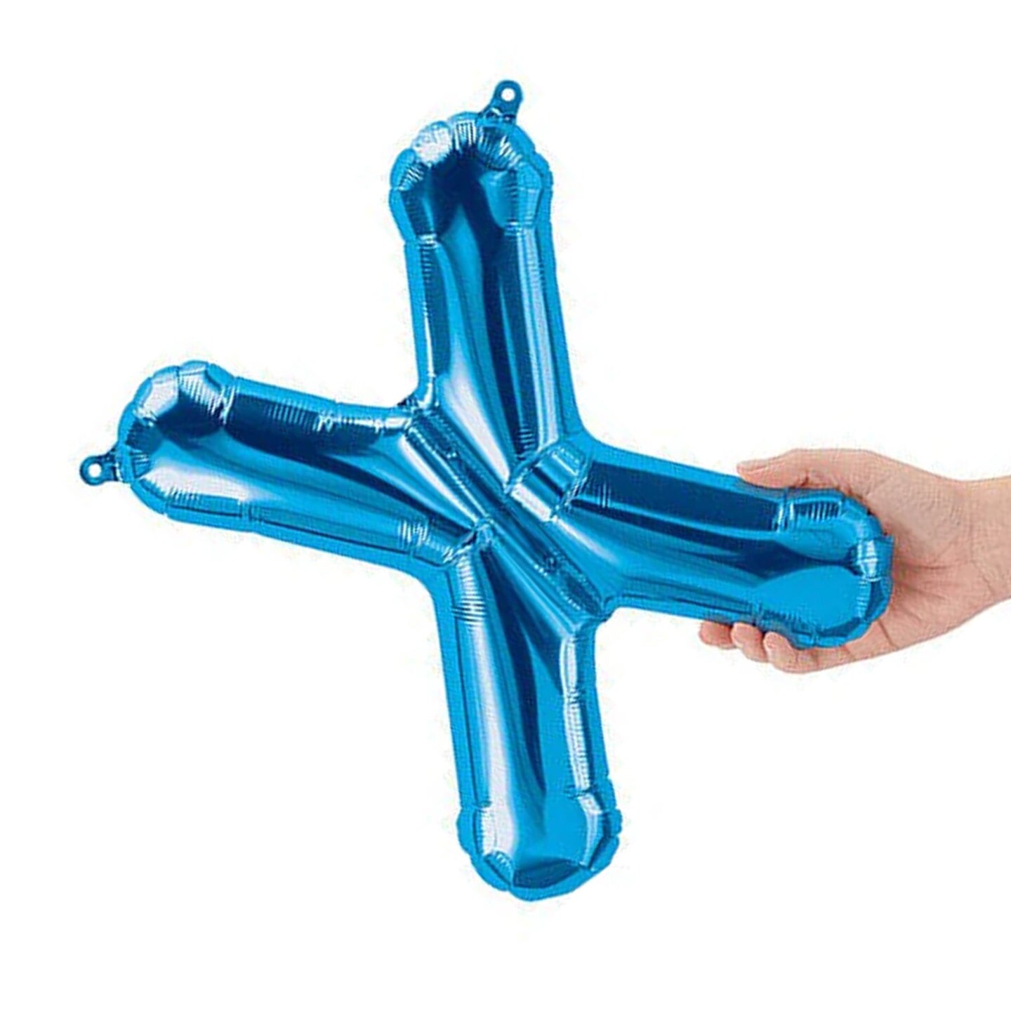 NorthStar Balloons&#xAE; 16 Inch Letter X Blue Air Fill Only