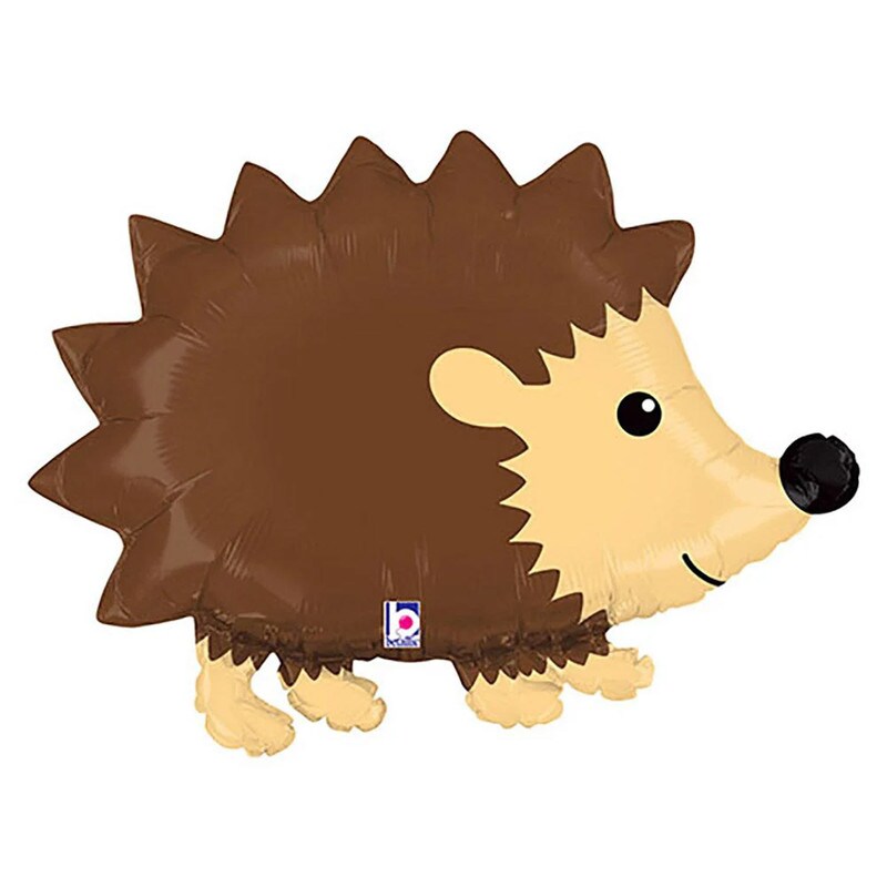 30&#x22; Woodland Hedgehog Balloon Forest Baby Shower &#x26; Party Decor