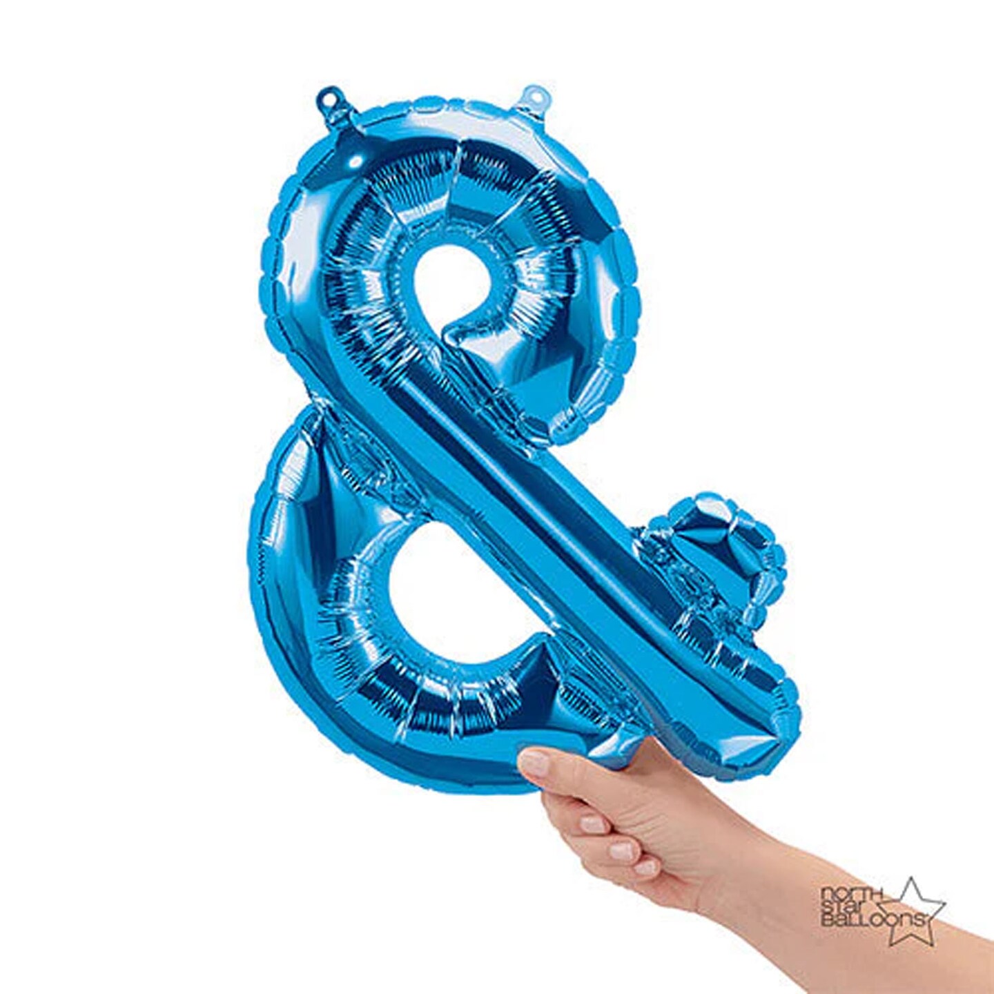 NorthStar Balloons&#xAE; 16 Inch Ampersand Blue Air Fill Only
