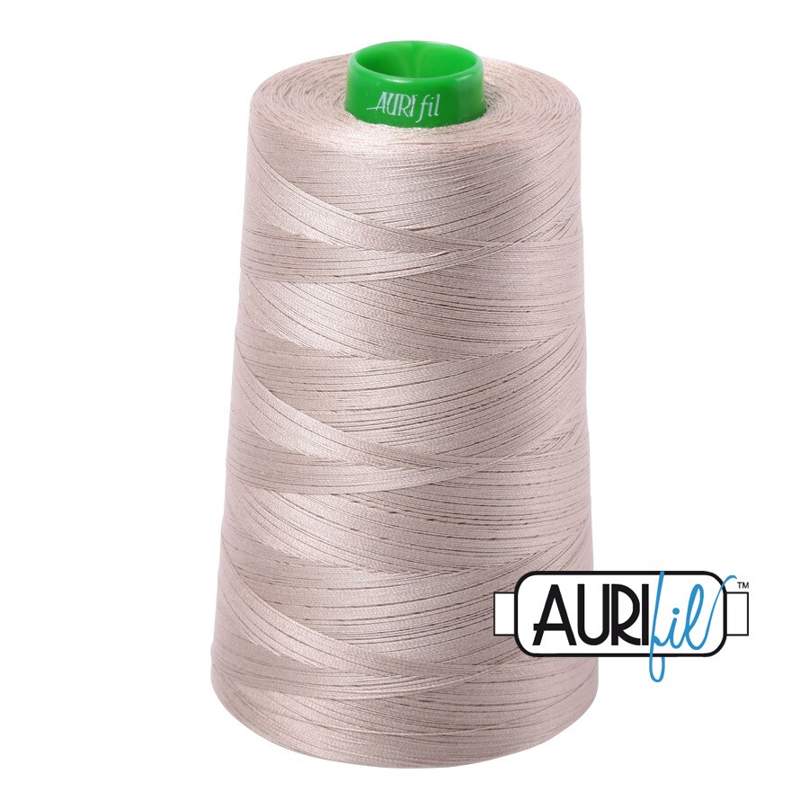 Rope Beige (5011) | 40wt Cone (4700M / 5140Y) | Aurifil Thread