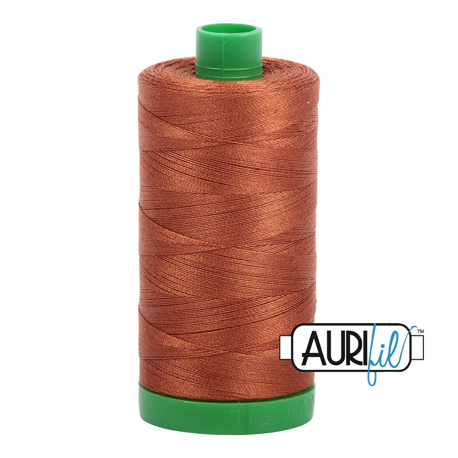 Cinnamon (2155) | 40wt Large Spool (1000M / 1094Y) | Aurifil Thread