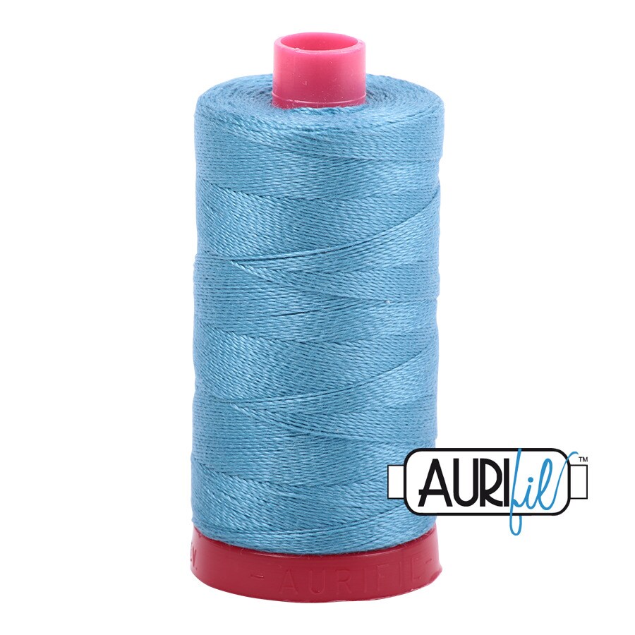 Teal (2815) | 12wt Large Spool (325M / 356Y) | Aurifil Thread