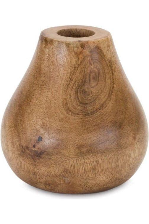 Natural Wood Bud Vase (Set of 3)