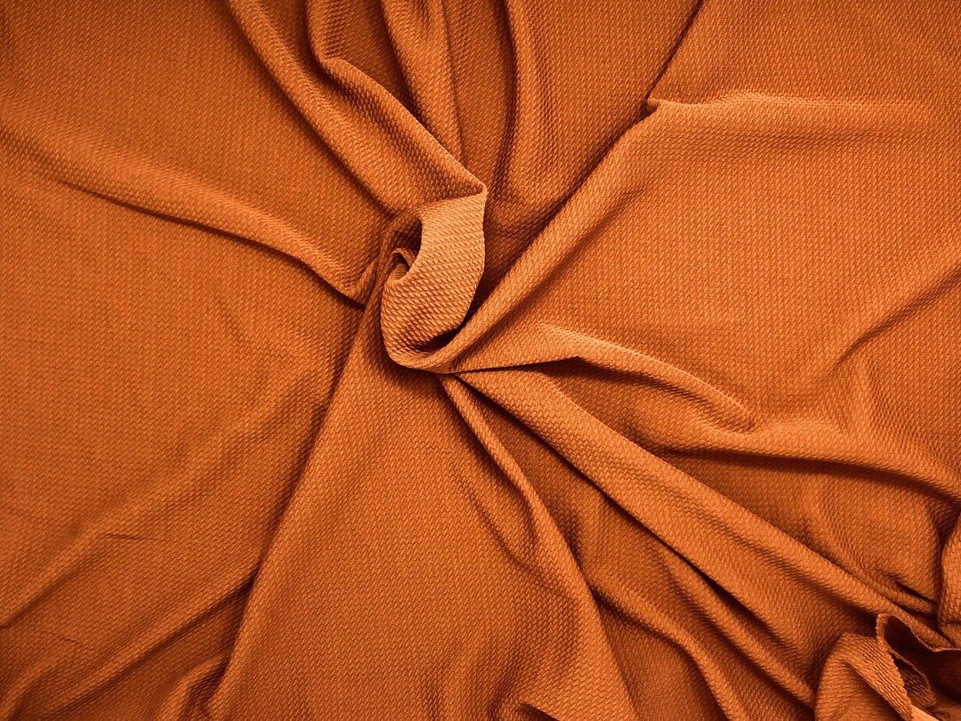 1 Yard Textured Bullet Knit Solid Fabric For Clothing Accessories Headbands Crafts 60 Inch Wide