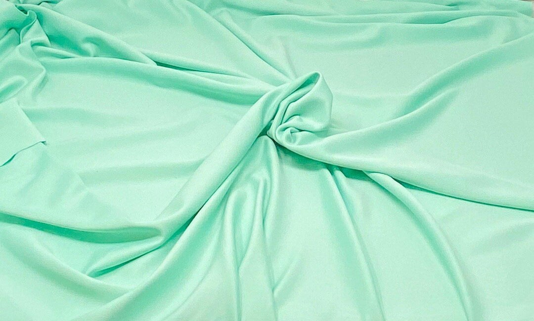 1 Yard Scuba Techno Knit Solid Fabric Smooth Stretch Apparel & Crafts 58"-60" Width