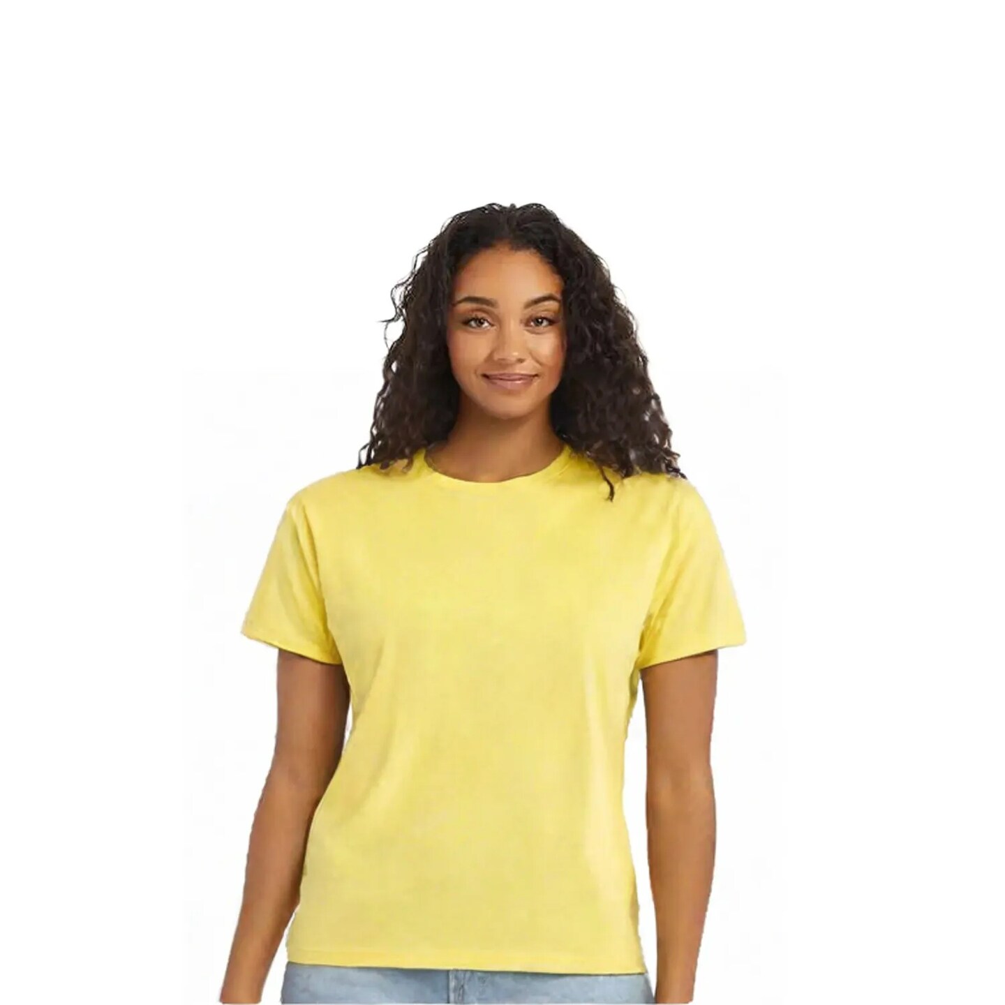 Hanes Unisex EcoSmart Cotton Polyester Blend Classic Fit Sustainable crewneck T Shirt For Workwear Use