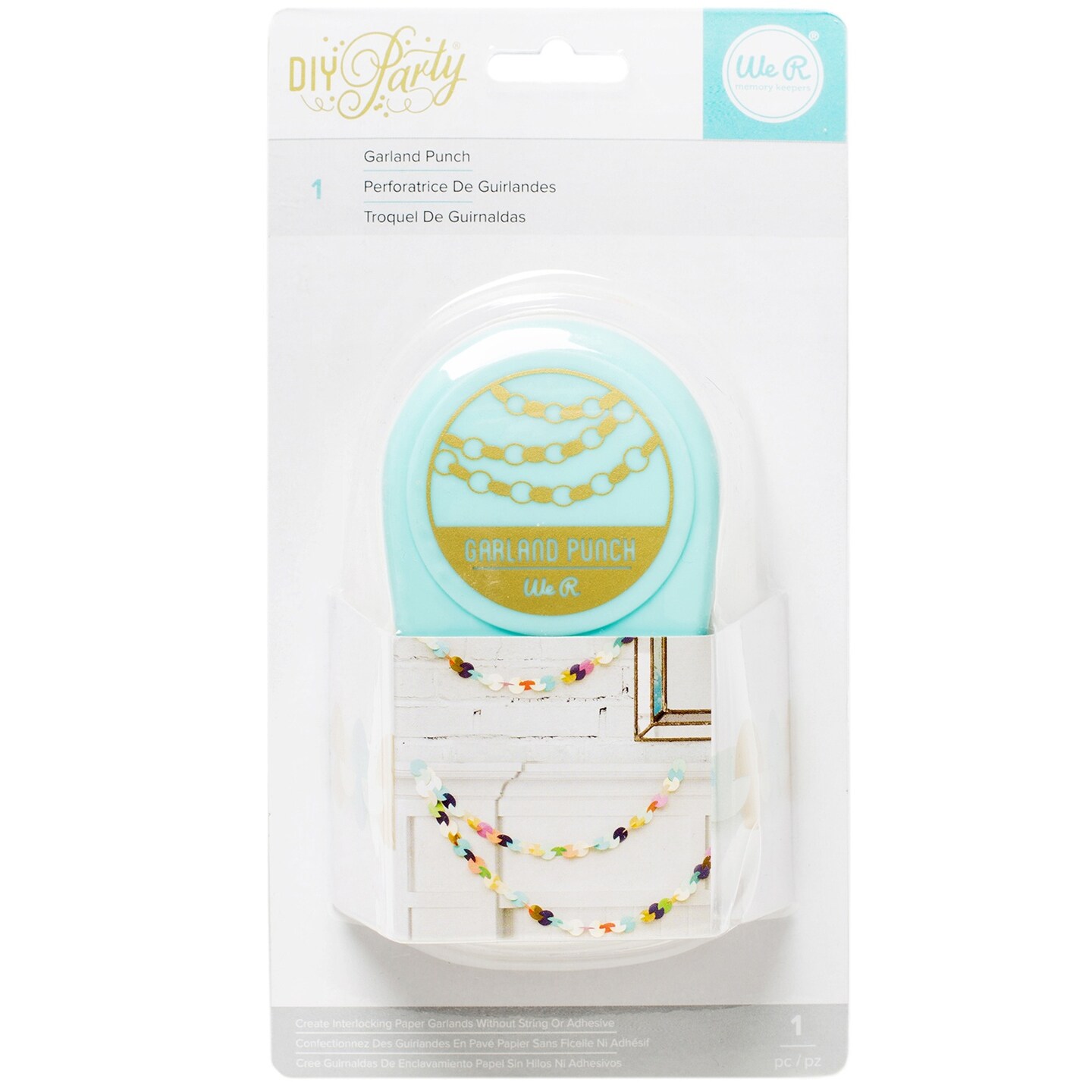 We R DIY Party Paper Punch-Garland