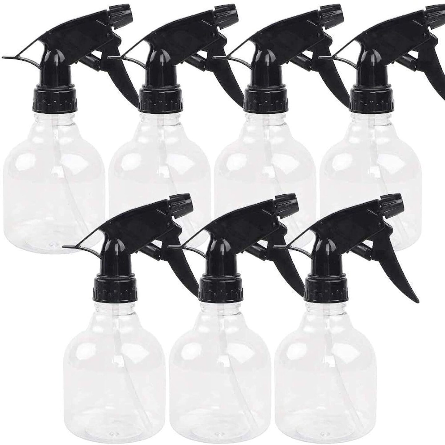 Spray Bottles 7pcs 8oz Empty Plastic Spray Bottle with Adjustable Nozzle