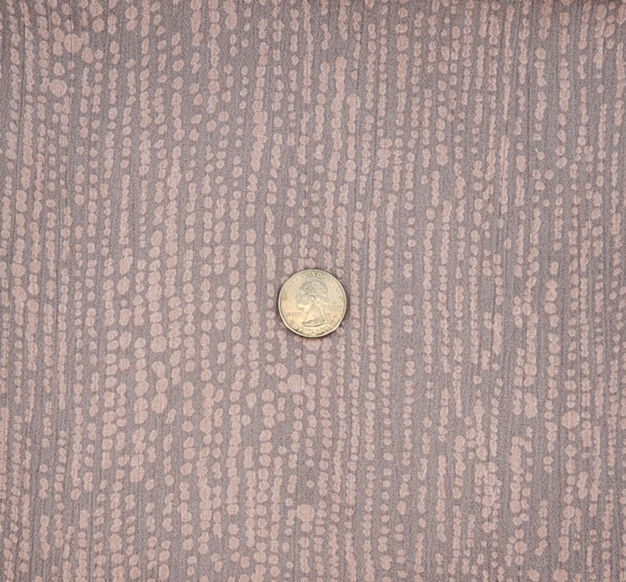 Rayon Crinkle Rose Dust 1 Yard Soft Textured Rayon Fabric for Apparel & Dresses, 50/52” Wide