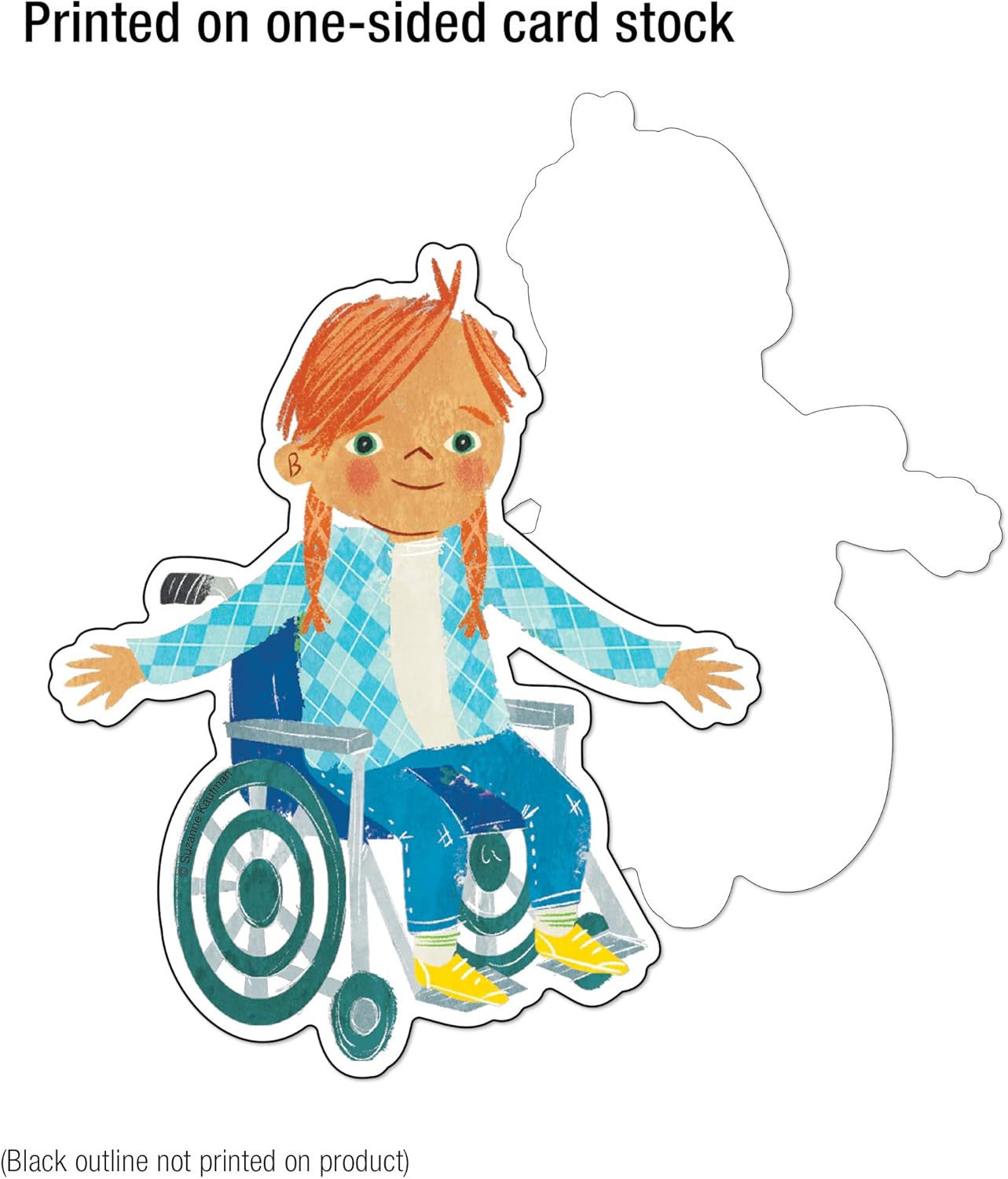 36-Piece All are Welcome Children's Book Cutouts (Multicolored)