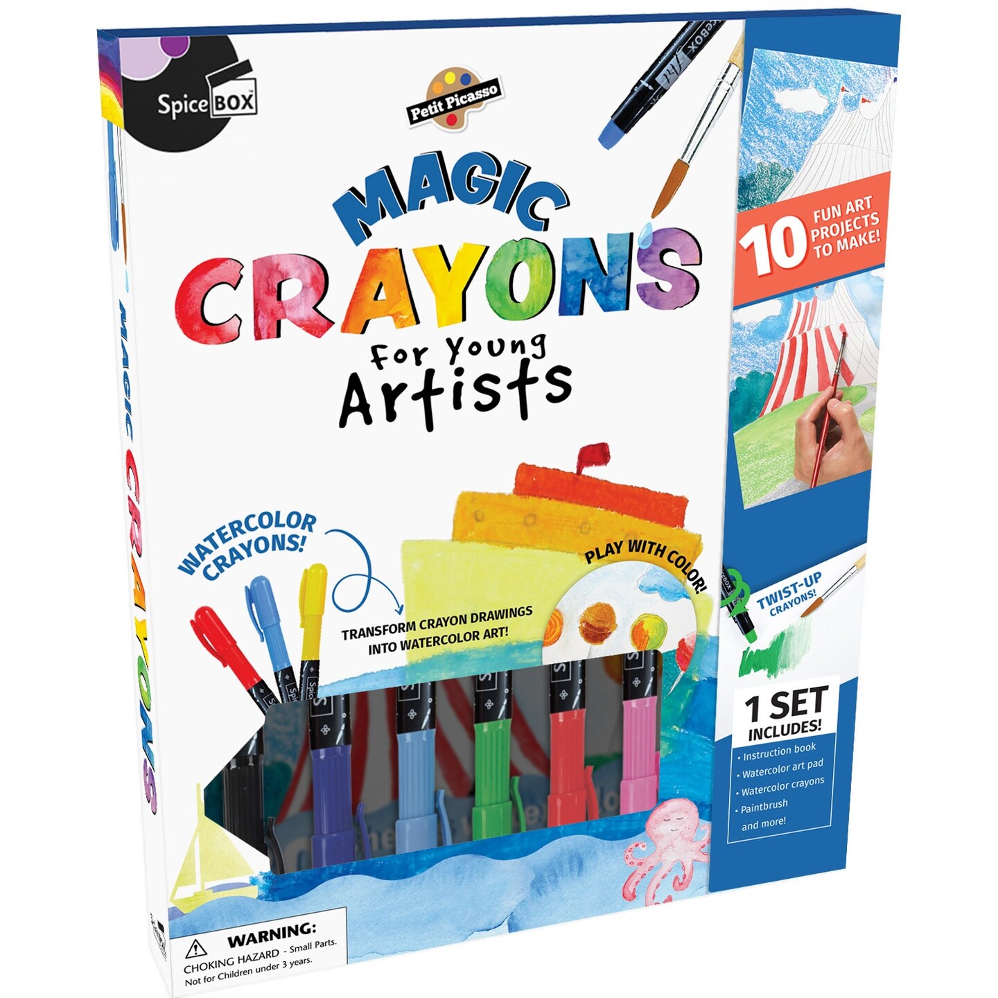 SpiceBox Petit Picasso Magic Crayons Kit