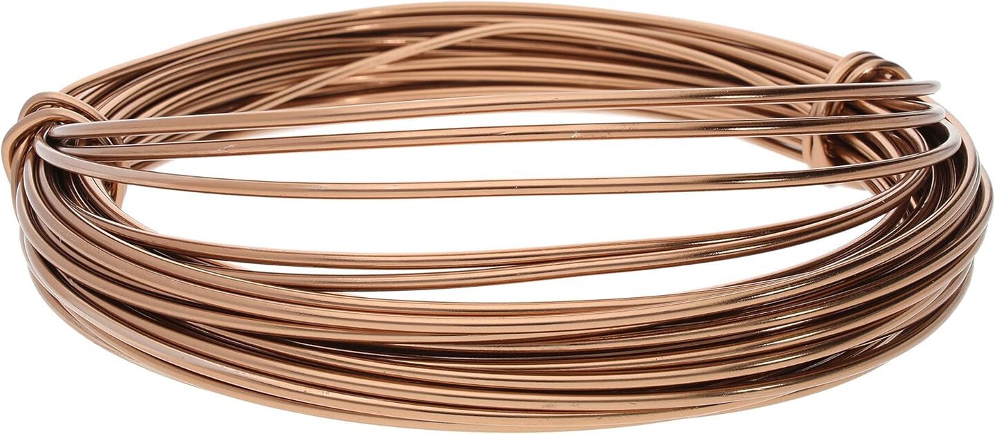 The Beadsmith 12-Gauge Anodized Aluminum Wire for Jewelry Making, Metal Wire for Wrapping