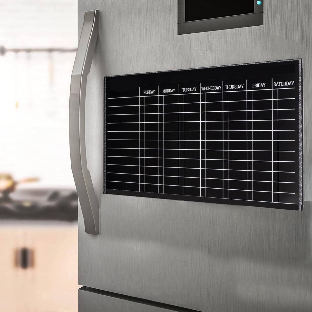 Dry Erase Weekly Сhore Chart Magnetic Daily Reward Chore Board Notepad for Kitchen Fridge for Kids Adults